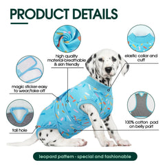 Kuoser recovery onesie fabric closeup shows quick-dry, elastic polyester for post-op days.