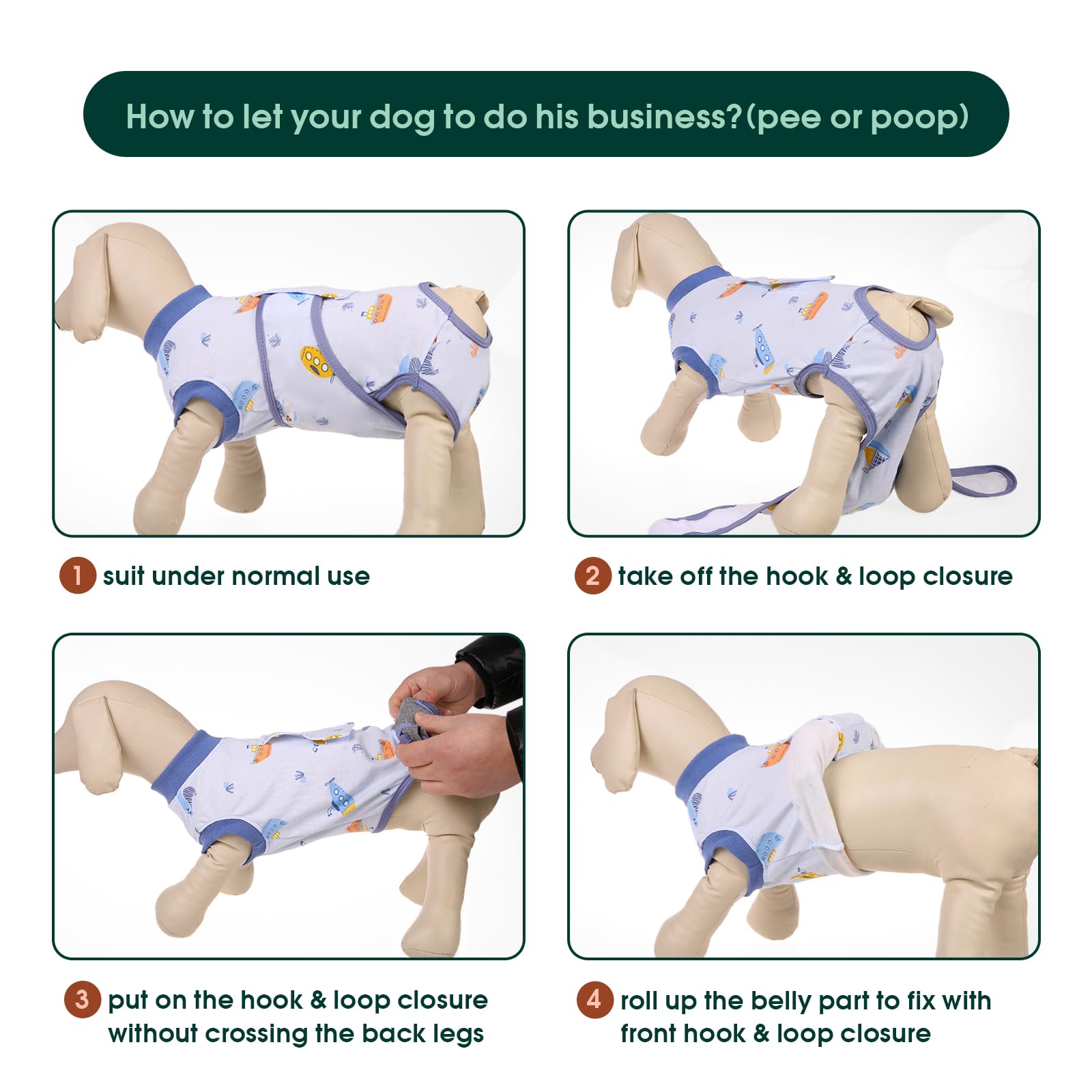 Kuoser Recovery Suit cone-alternative for recovery.