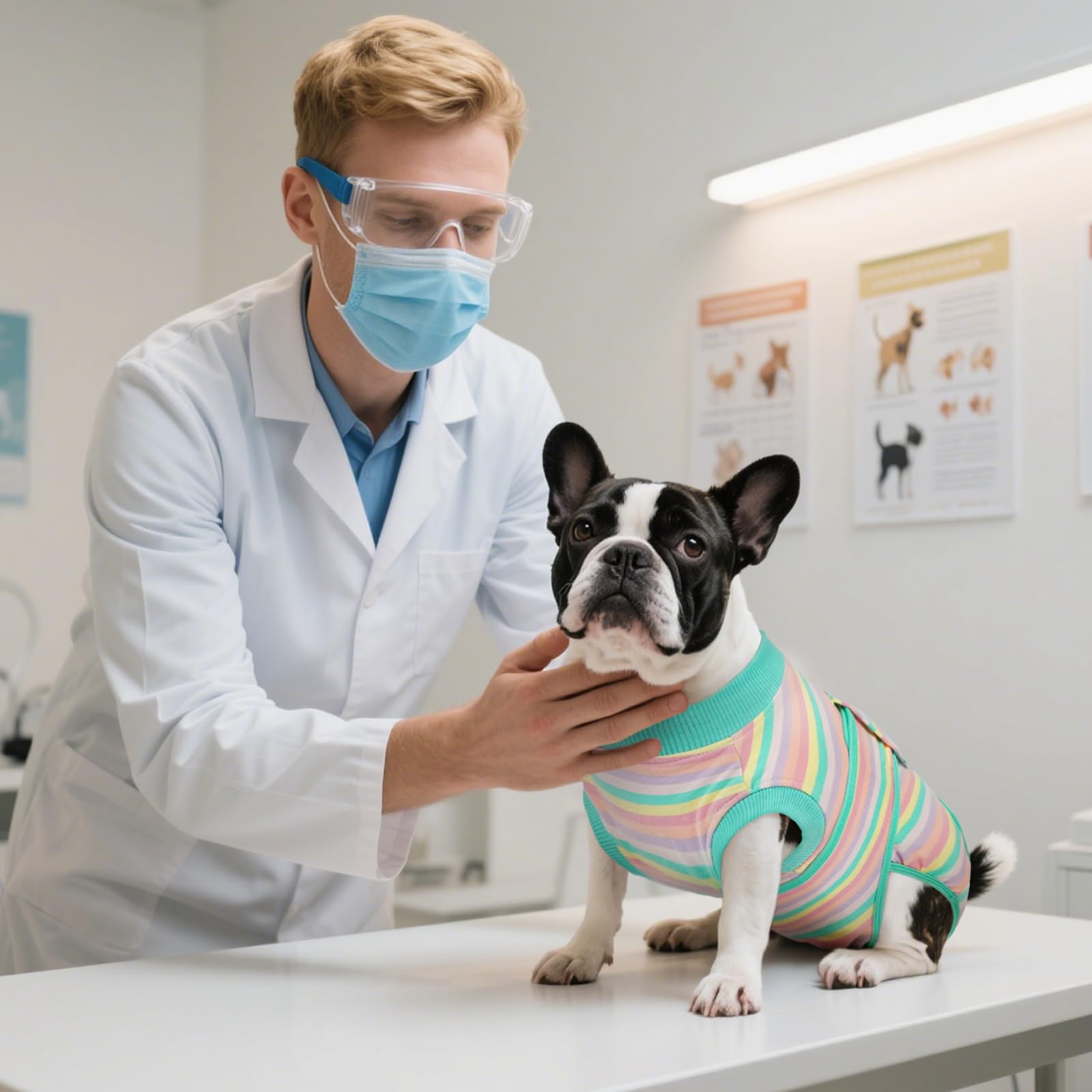 Kuoser Recovery Suit dog-spay-neuter-use supports post-procedure care with easy wear.