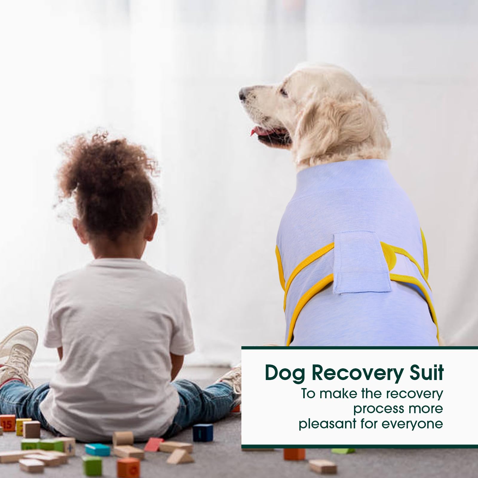 Kuoser recovery suit easy-tape application demonstrating quick bathroom breaks