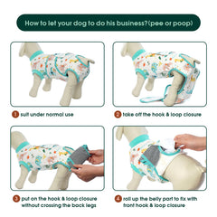 Kuoser recovery suit post-surgery clothing helps pets stay comfortable during recovery.