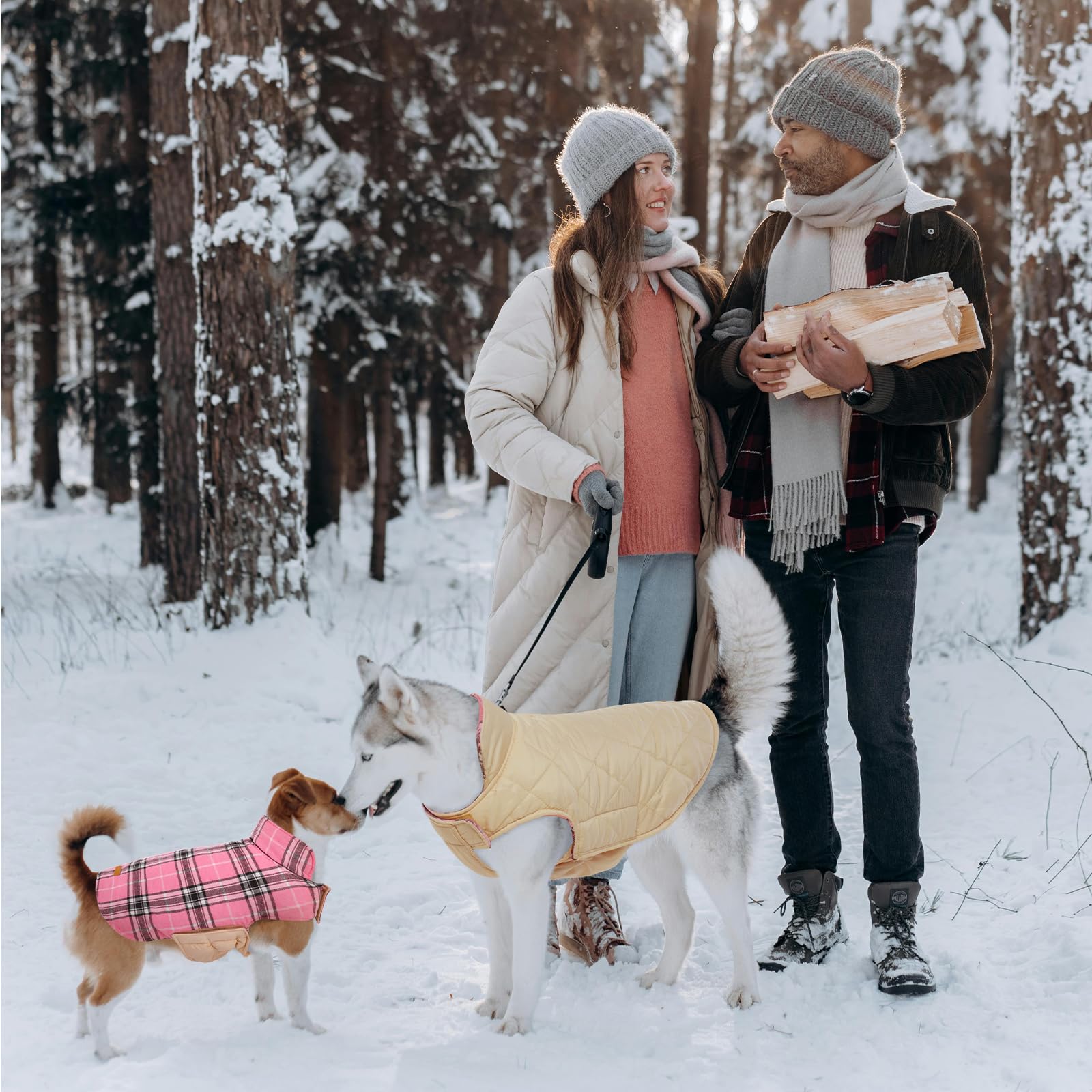 Kuoser winter-wear for dogs demonstrates durability and warmth for active pets.