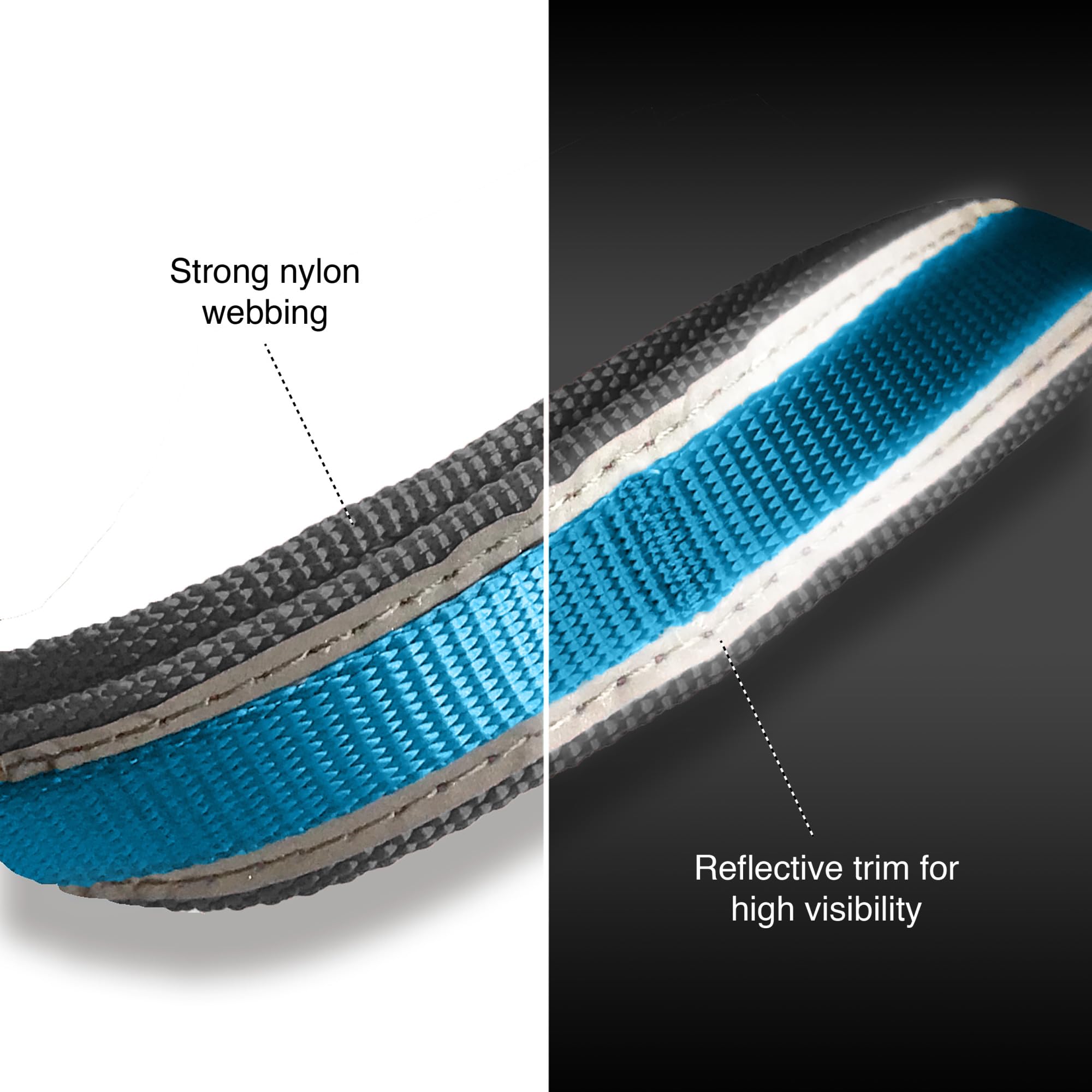 Kurgo Quantum leash crossbody hands-free setup ideal for running with your dog.