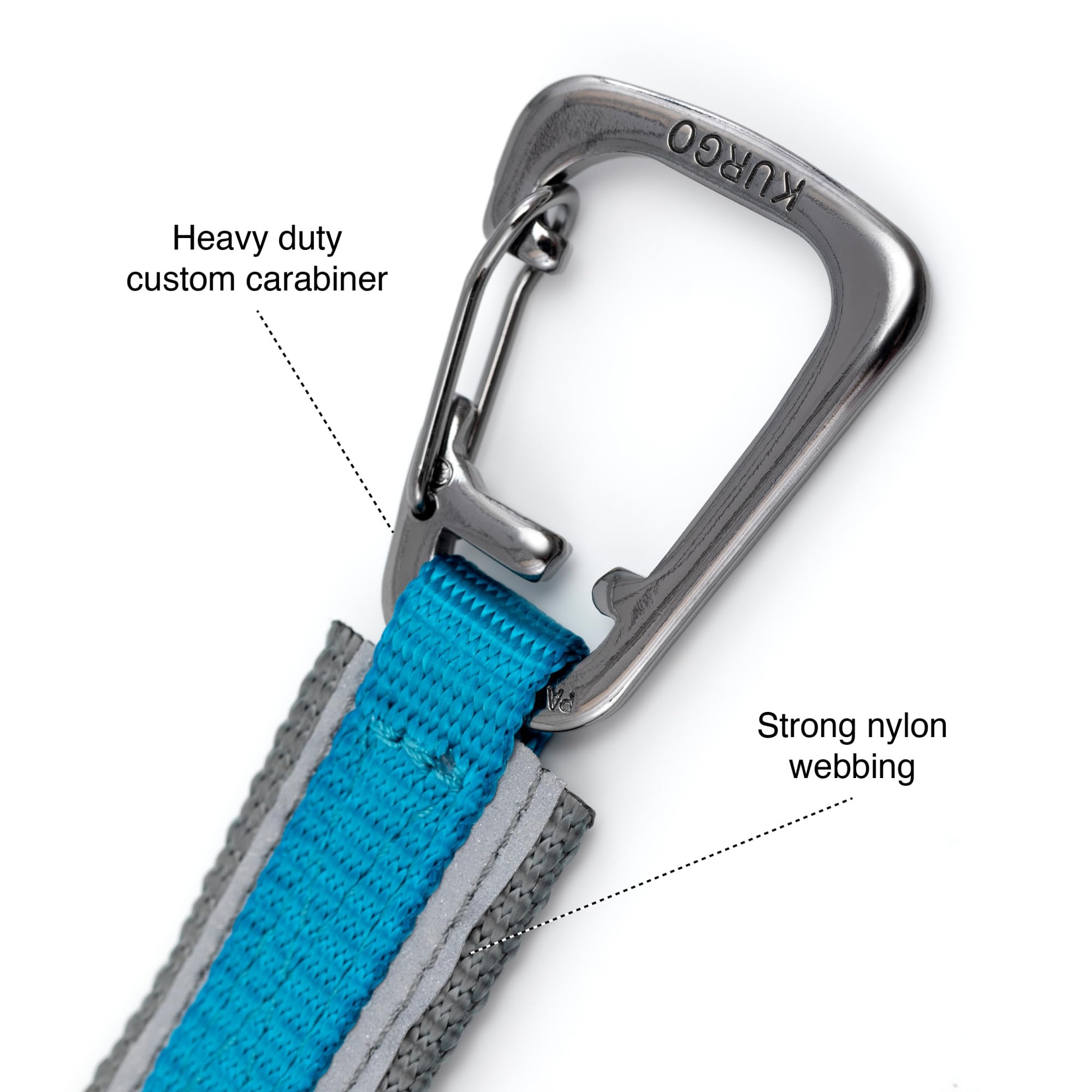 Kurgo Quantum crossbody hands-free style for easy secure jogging