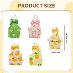 KURTOPLLY bird diaper adjustable fit demonstrates size flexibility