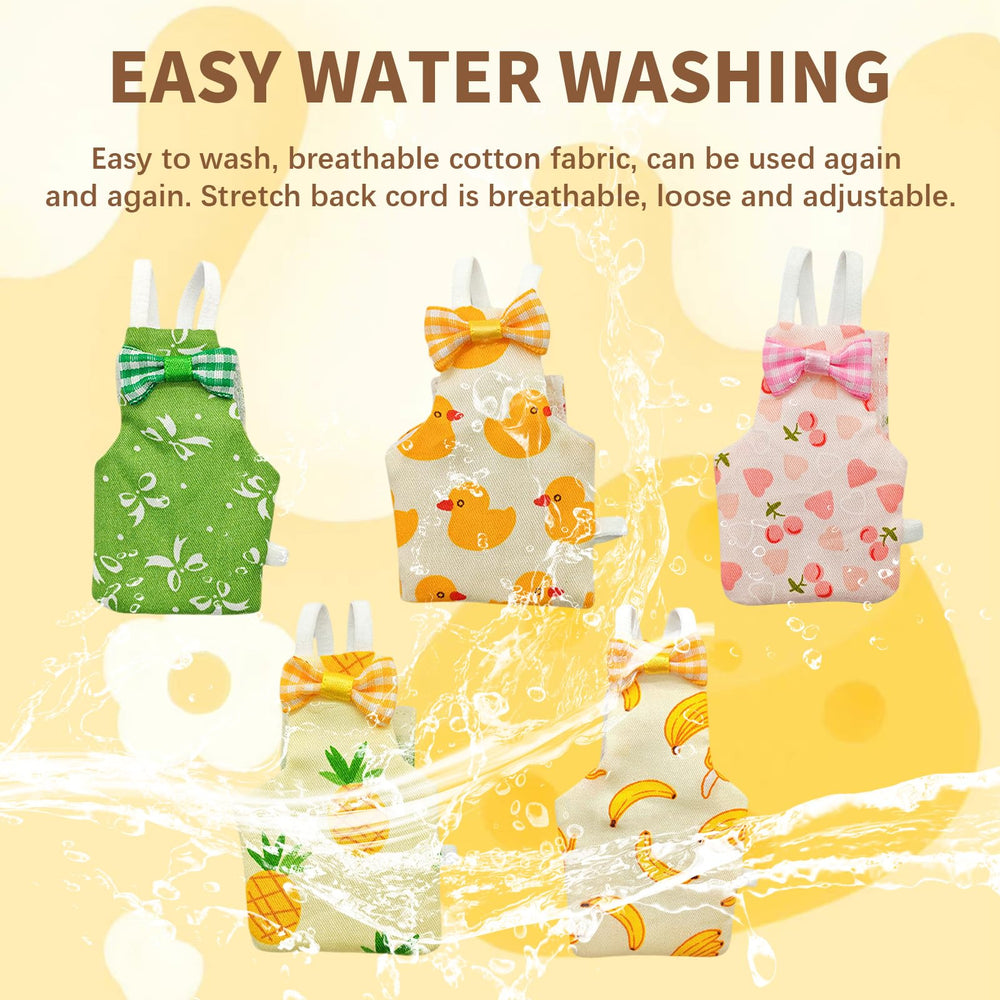 KURTOPLLY bird diaper easy care washable design for maintenance