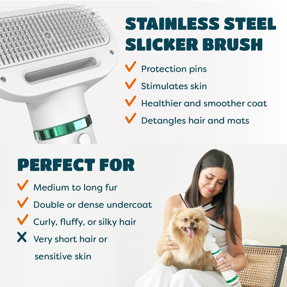 KUUBIA three-level heat settings tailor warmth to coat