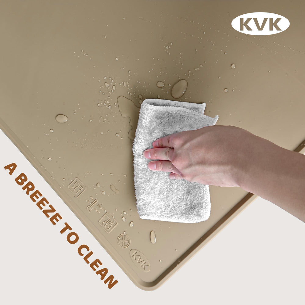 KVK 128oz silicone bag-set is durable storage for kibble or treats.