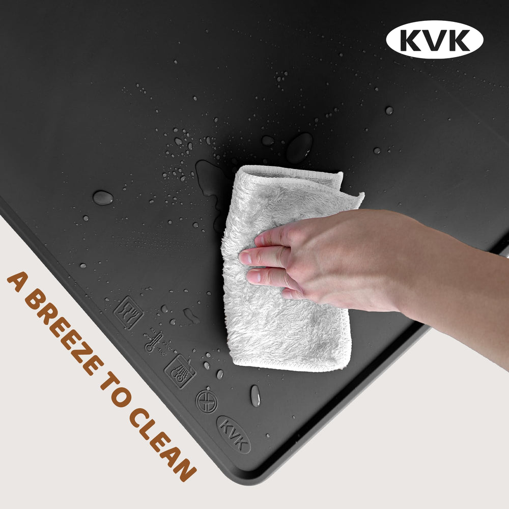 KVK Extra Large Charcoal Mat complements home decor