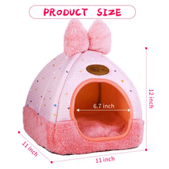 Kwerdas Bunny Bed bowknot detail adds charming, durable design