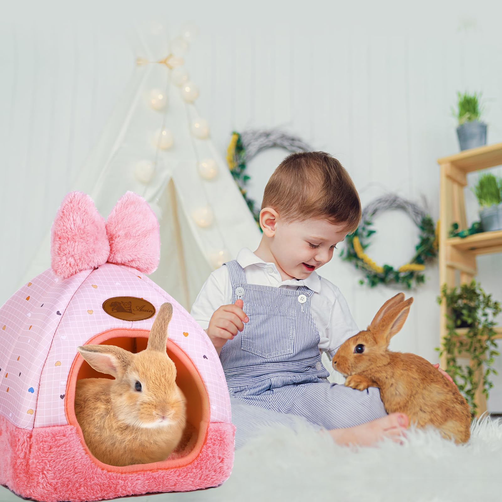 Kwerdas Bunny Bed machine-washable and dryer-friendly for simple maintenance