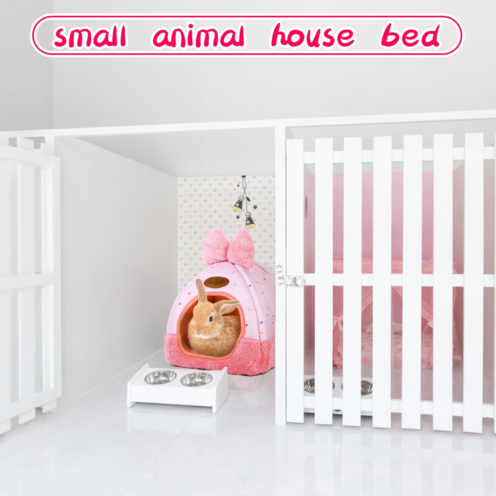 Kwerdas Bunny Bed suits Guinea Pigs, Rabbits, Ferrets and other small pets