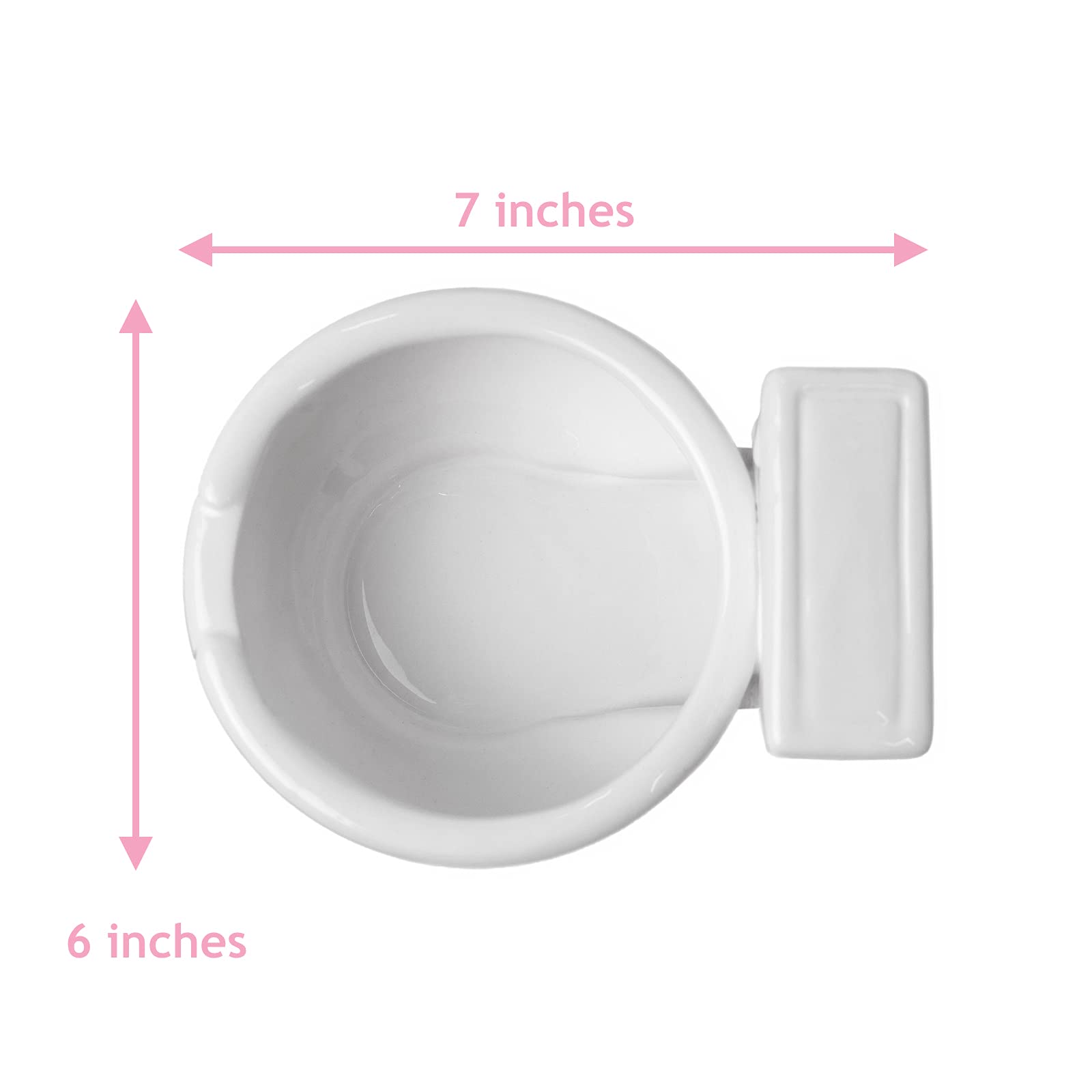 KwirkWorks toilet-shaped bowl-cereal-use close-up suggests breakfast-friendly, playful morning routine.