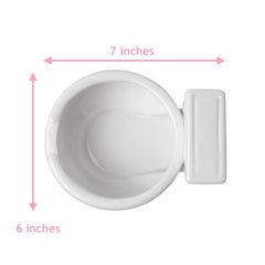 KwirkWorks toilet-shaped bowl-cereal-use close-up suggests breakfast-friendly, playful morning routine.