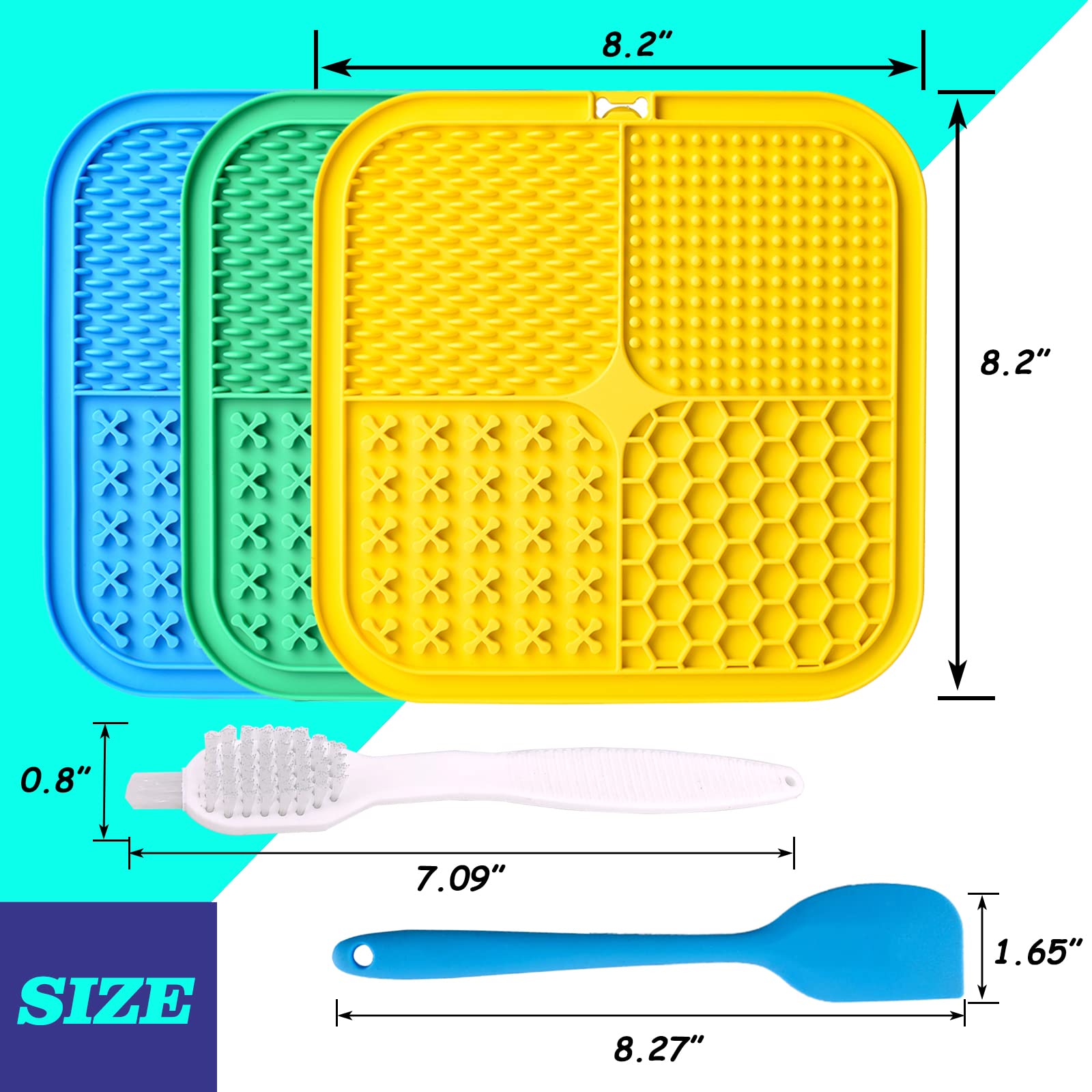 Kwispel dog licking mat is dishwasher-safe for quick cleanup after treats