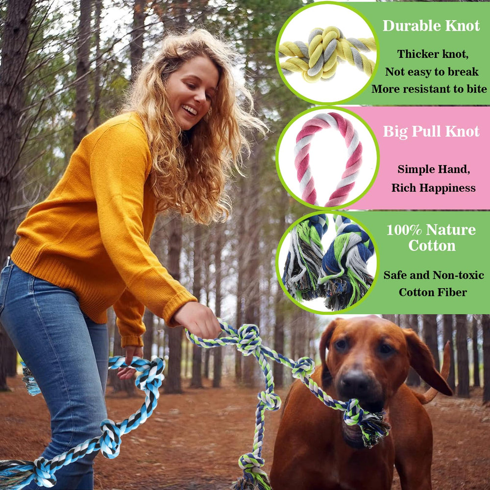 Kwispel rope toy gift-ready package appeals as a thoughtful dog gift.