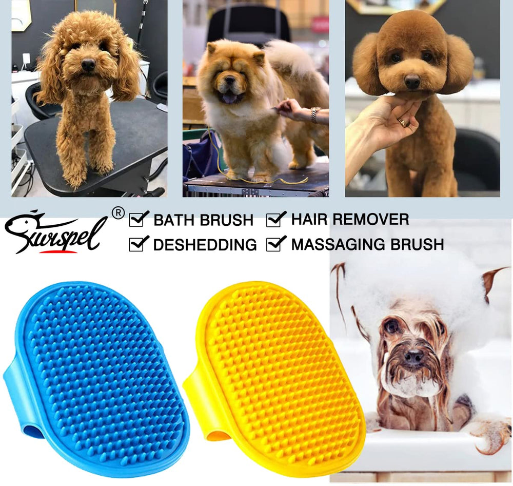 Kwispel two-pieces pet brush pack offers versatile grooming options