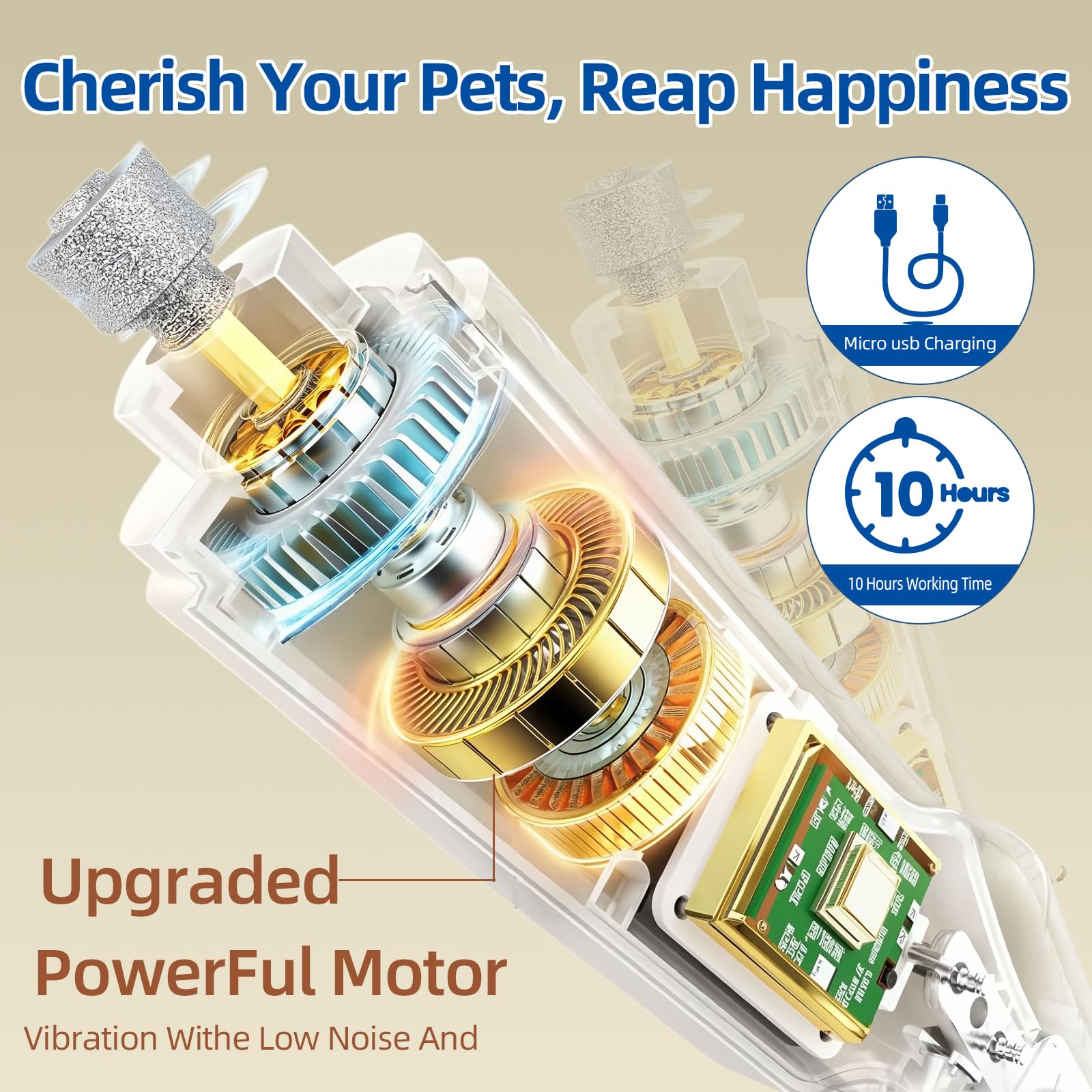 KWV cat and dog grooming tool suitable for multi-pets.