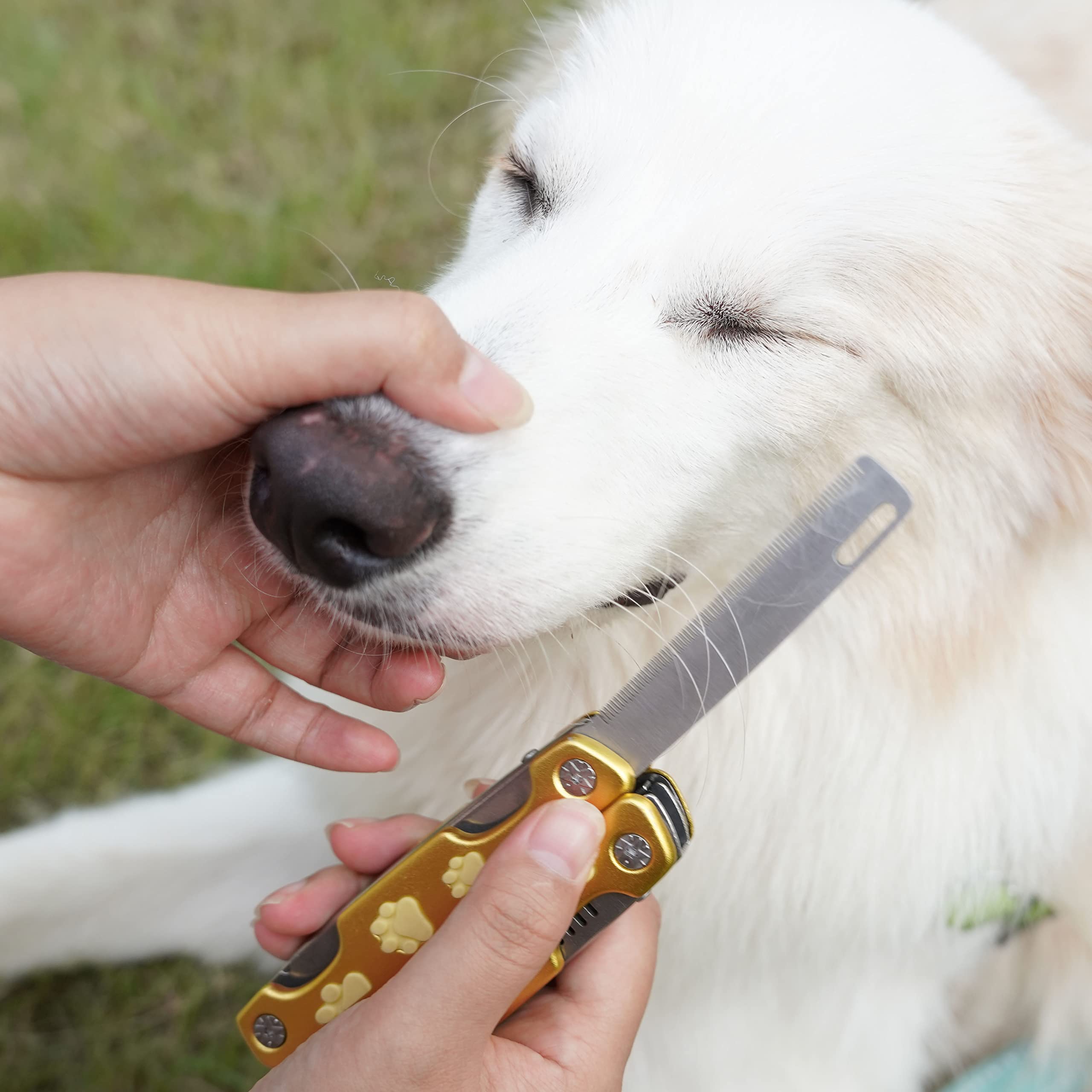 KXCDTECH heavy-duty dog nail clippers durable stainless blade.