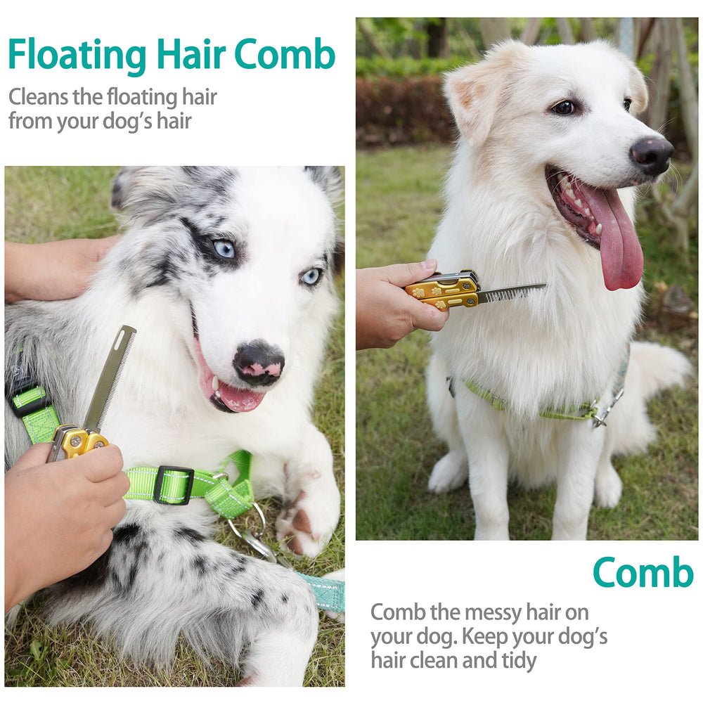 KXCDTECH heavy-duty dog nail clippers ergonomic design for comfort.