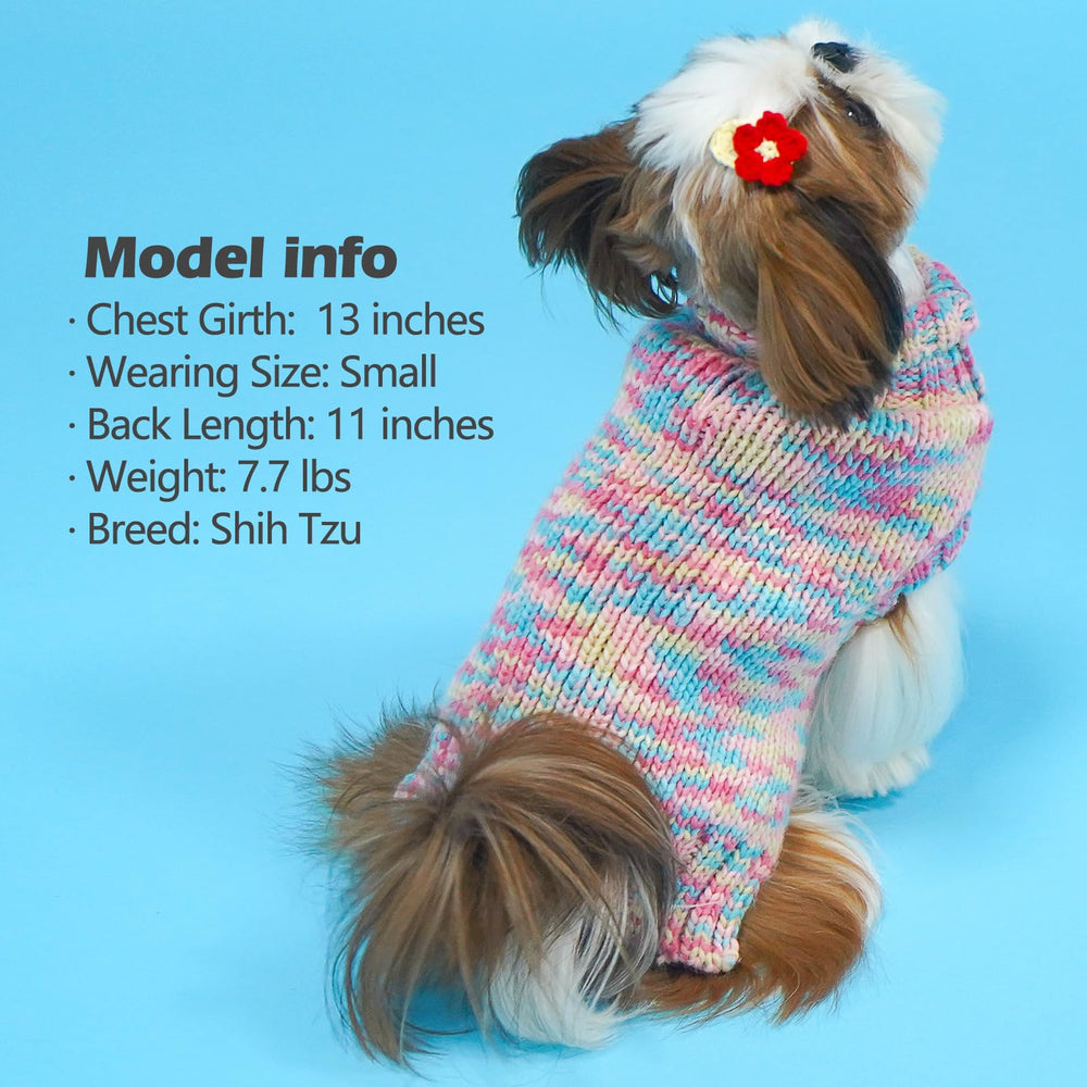 KYEESE dog coat leash hole front view illustrating harness-friendly design.