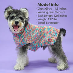 KYEESE neon-pink knitwear close-up highlighting multicolor thread design.