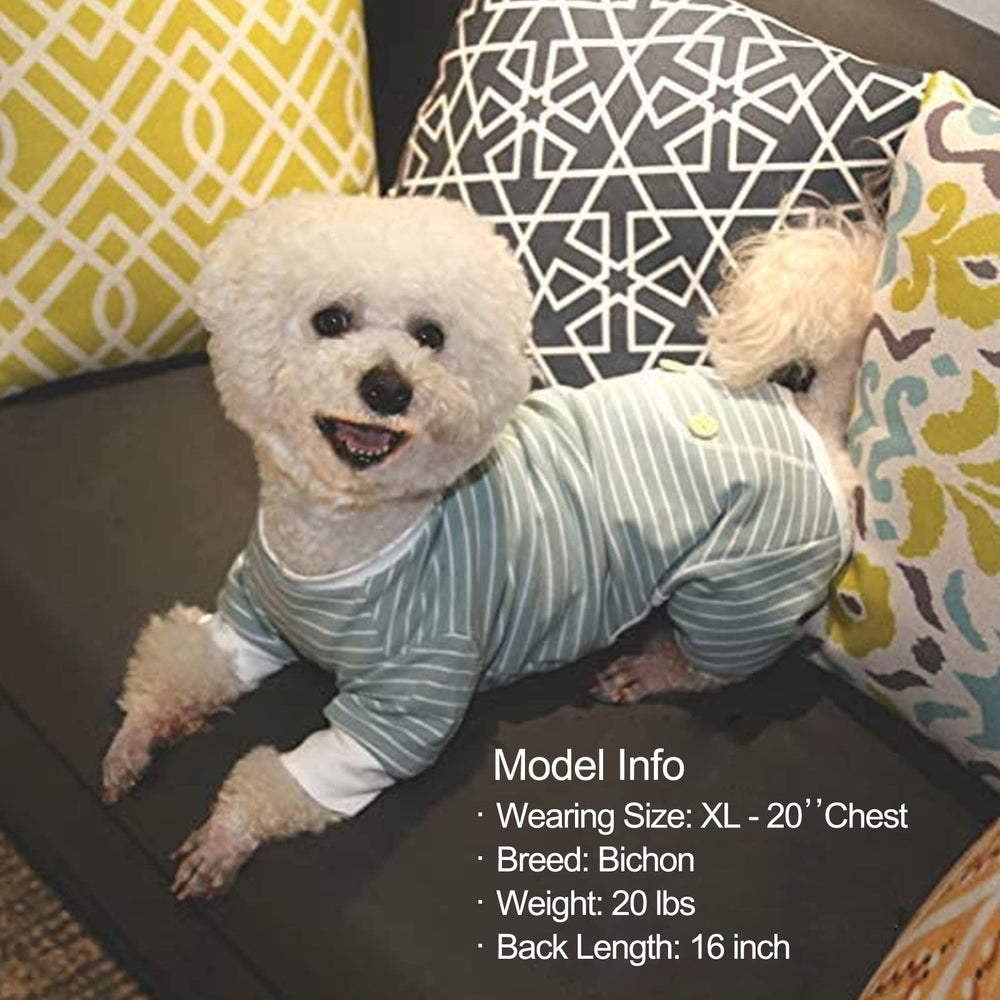 KYEESE dog pajamas machine washable for quick at-home care.