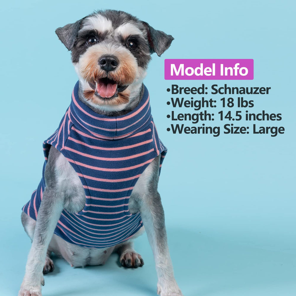KYEESE 2Pack dog sweater striped option for fashion-ready pets