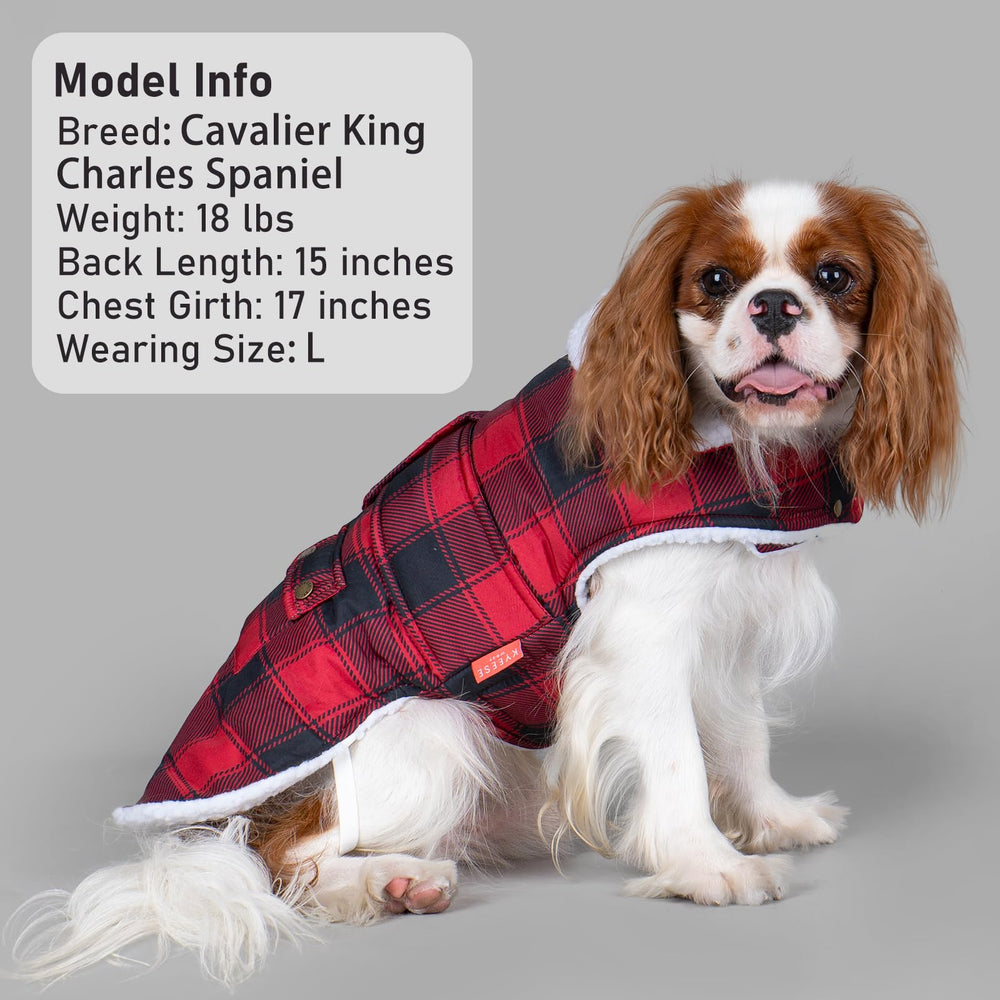 KYEESE dog coat pocket practical storage for treats or waste bags
