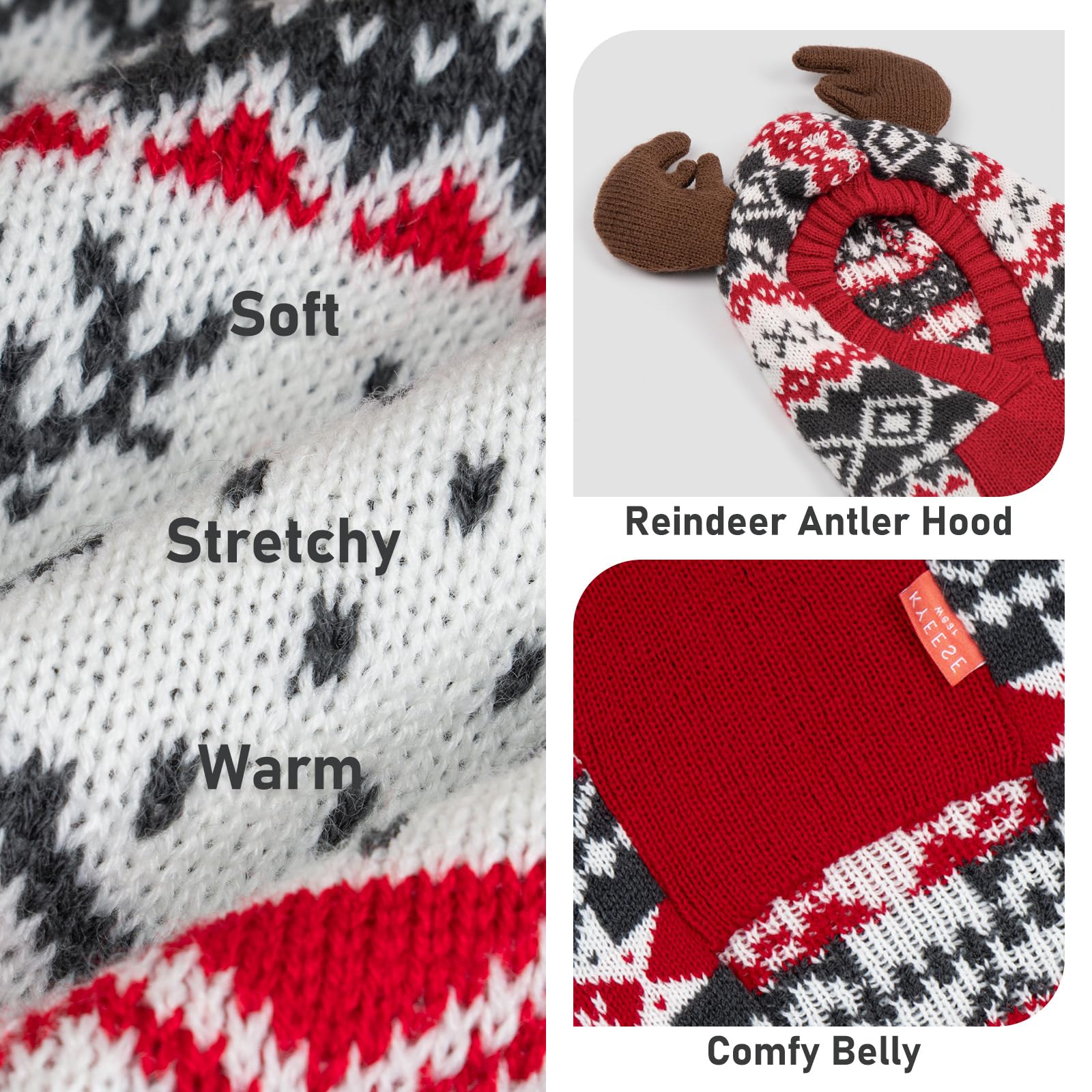 KYEESE knitwear made of soft acrylic yarn with gentle stretch for comfort