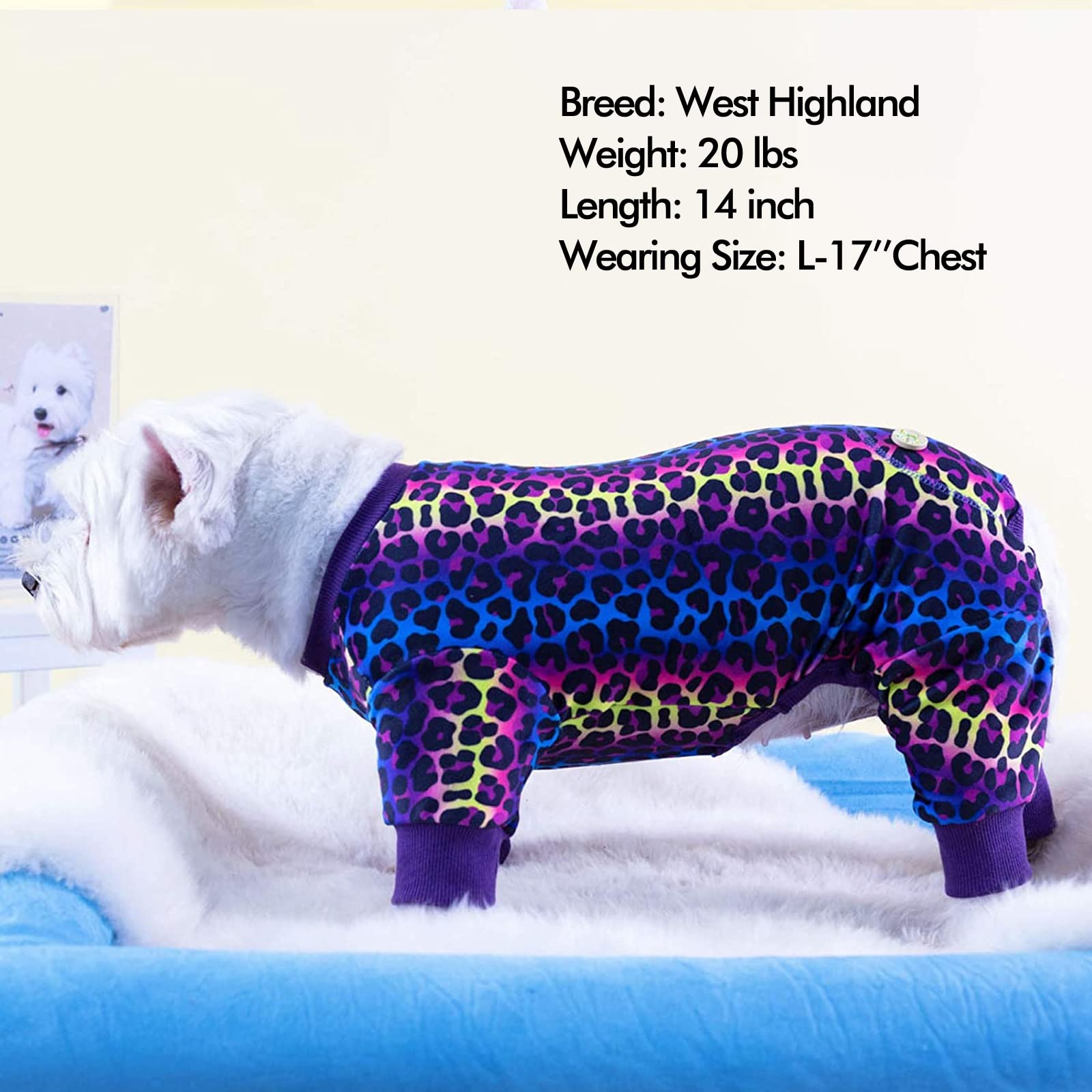 KYEESE dog pajamas machine washable for easy care and durable wear
