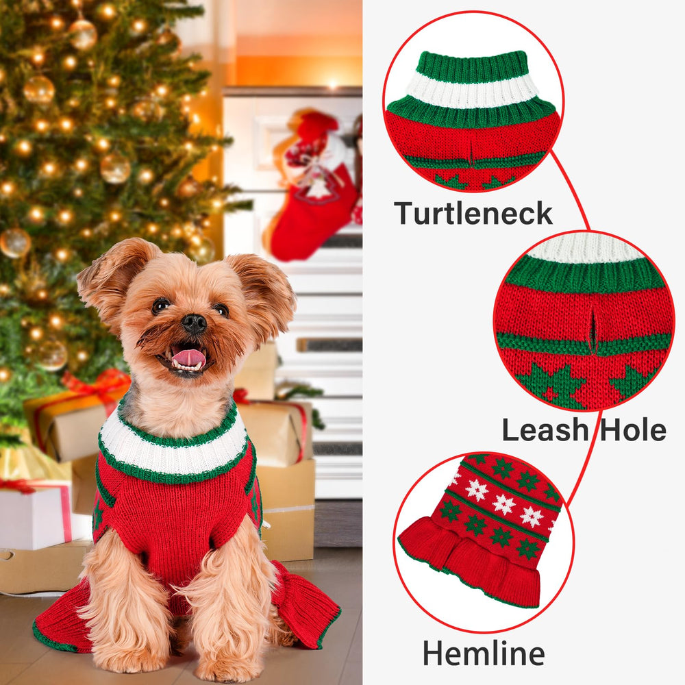 KYEESE dog sweater daily wear easy-care fabric stays durable after washing.