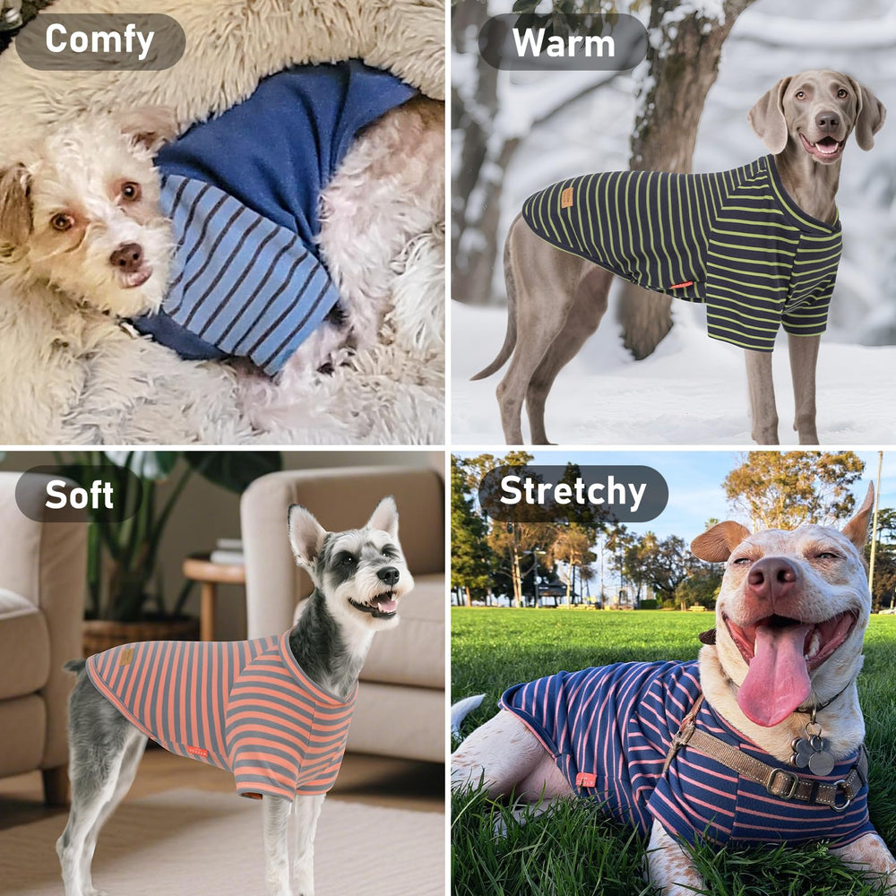 KYEESE dog sweater lightweight material keeps pets comfortable without bulk