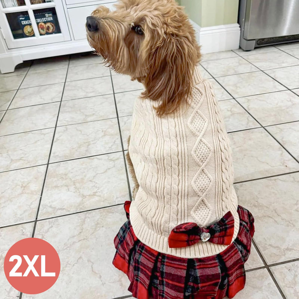 KYEESE dog sweater machine washable for easy care