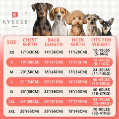 KYEESE dog sweater navy large back view showcases full coverage and stretchy knit