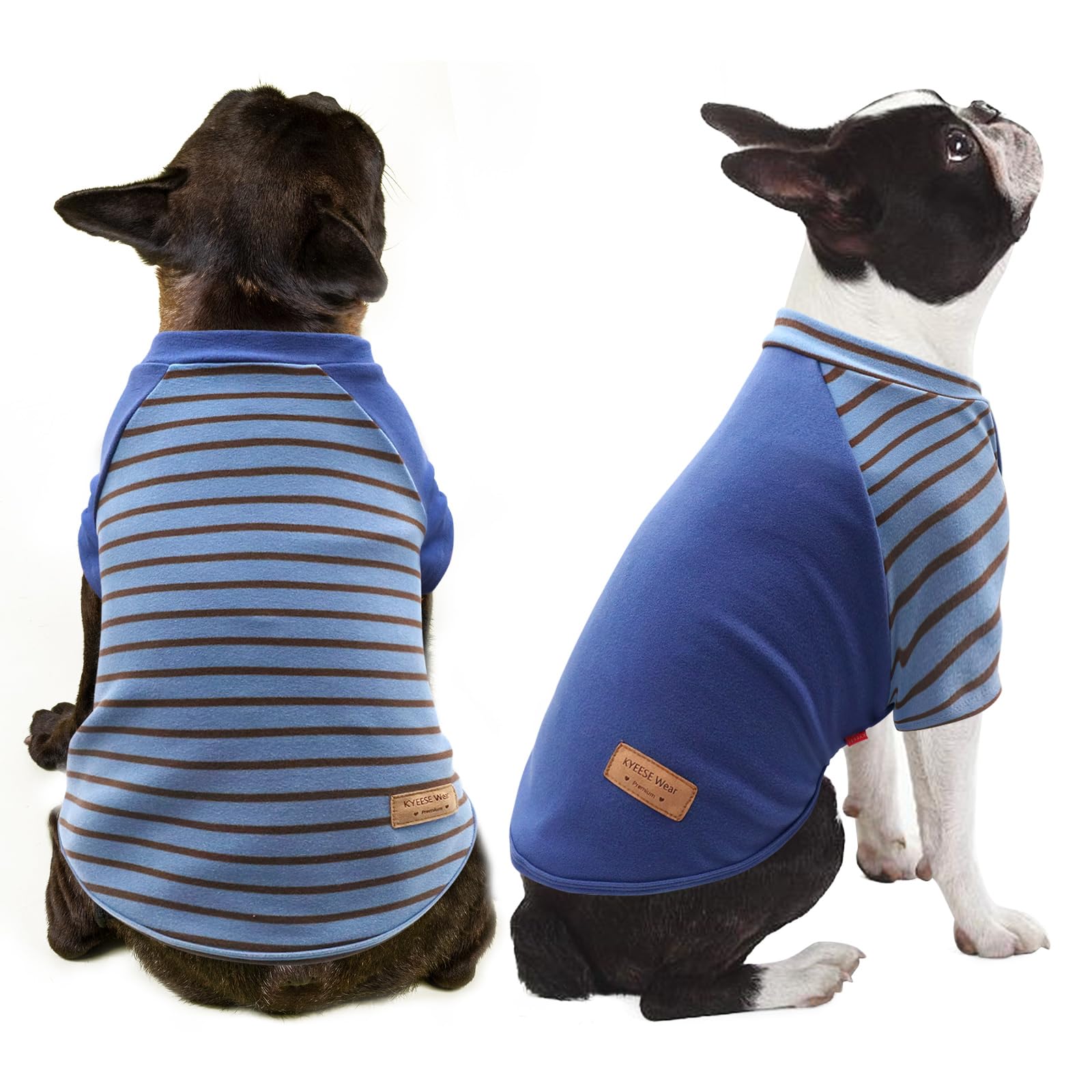 KYEESE dog sweater solid color in pack for cozy everyday wear and warmth