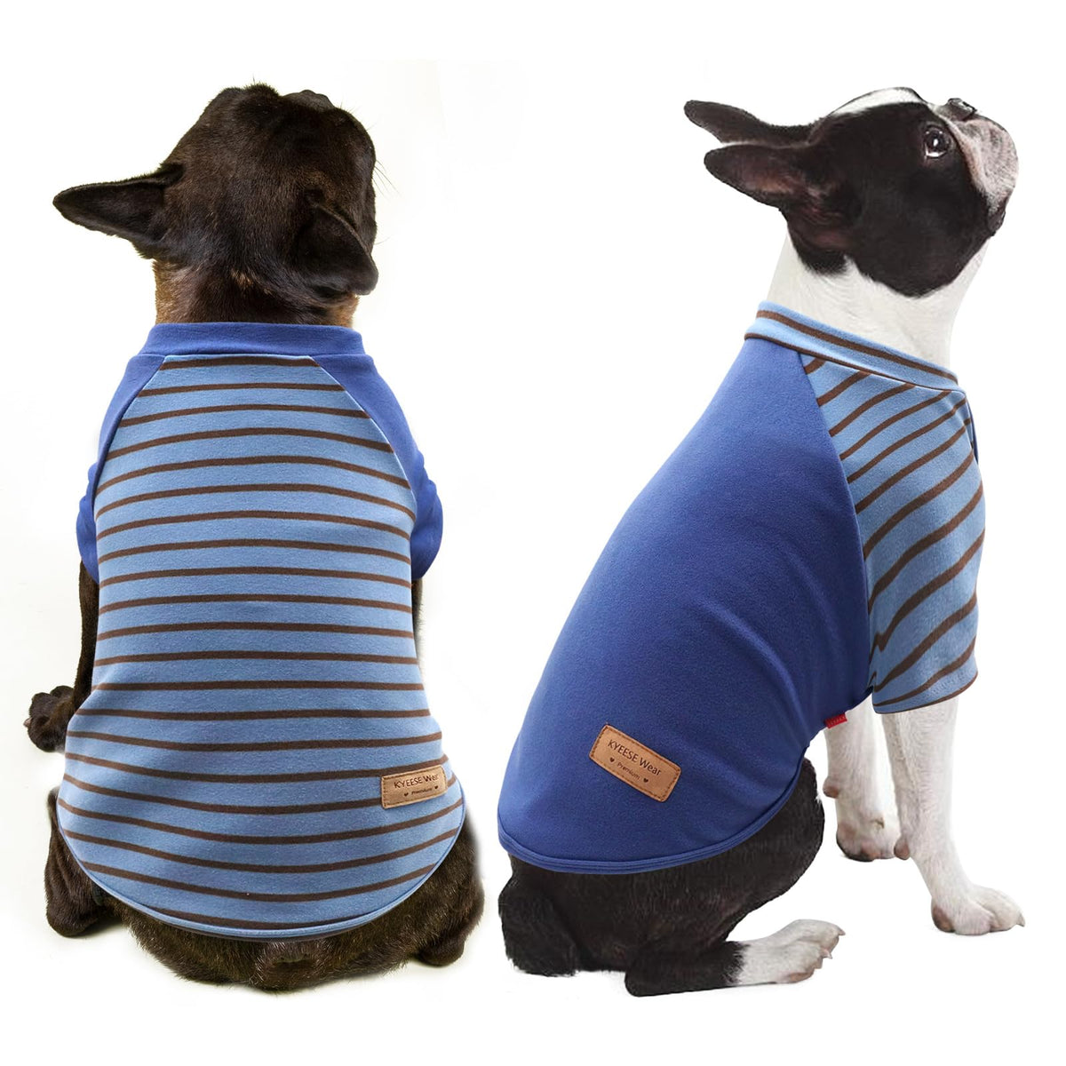 KYEESE dog sweater solid color in pack for cozy everyday wear and warmth