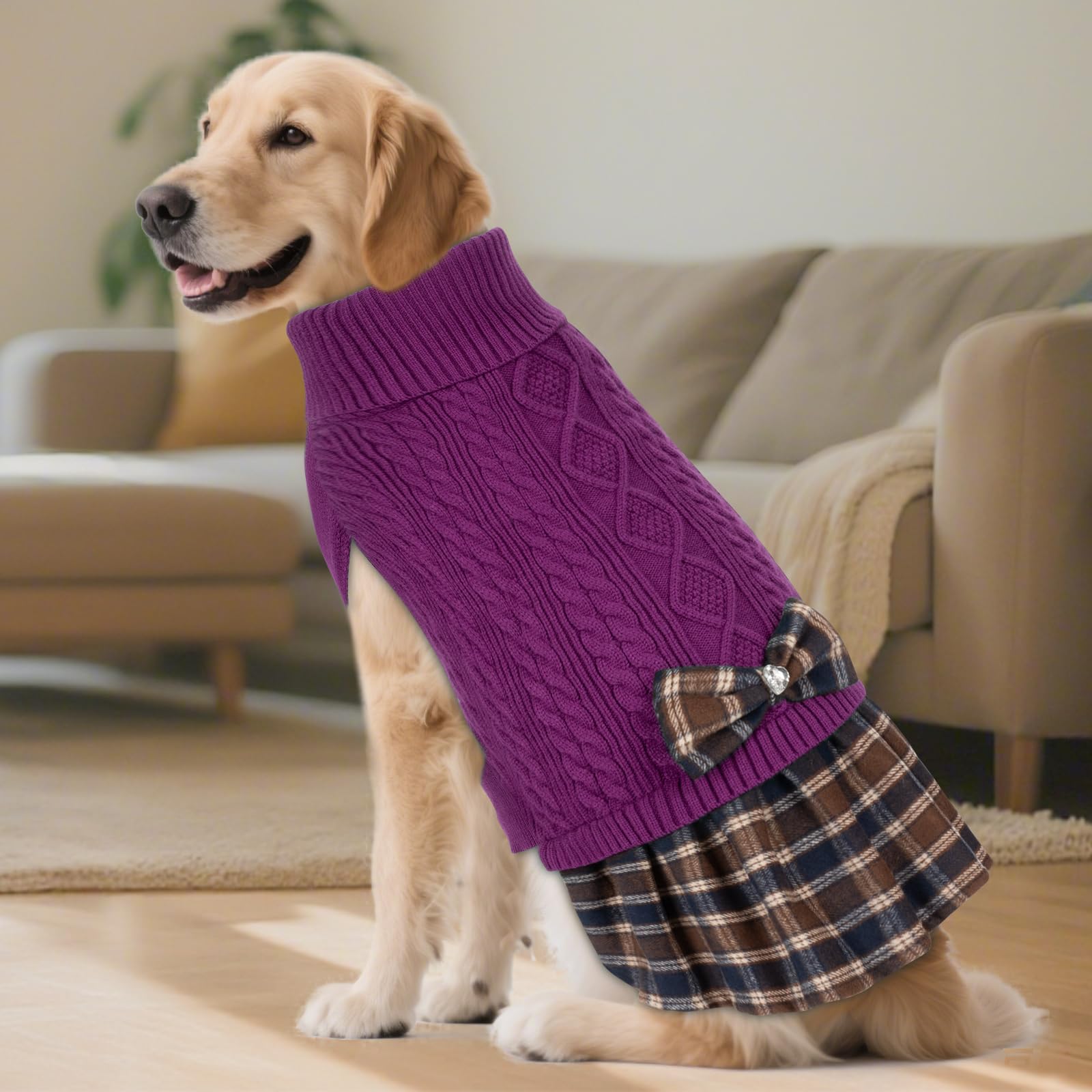 KYEESE dog sweater ready for photoshoot versatile wear for events