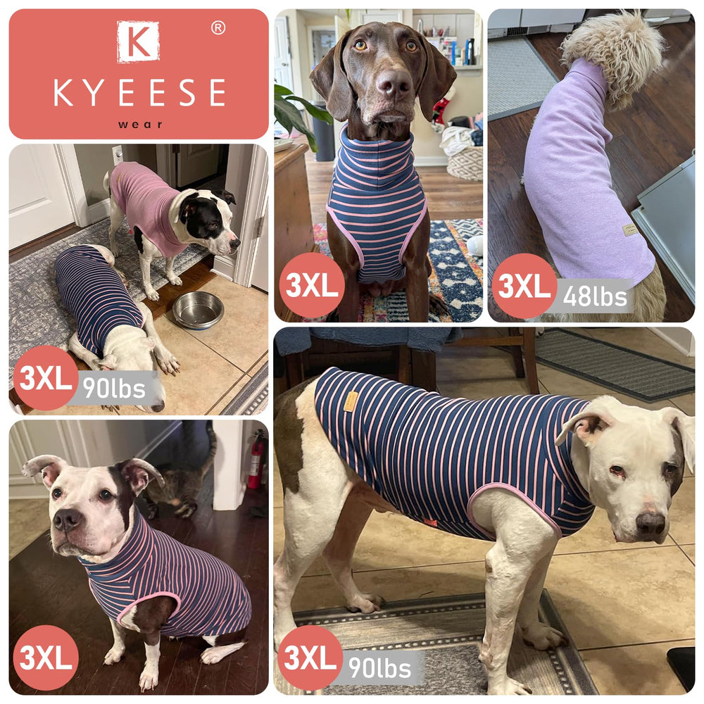 KYEESE dog sweater pullover stretchy velvet fabric enables comfortable movement.