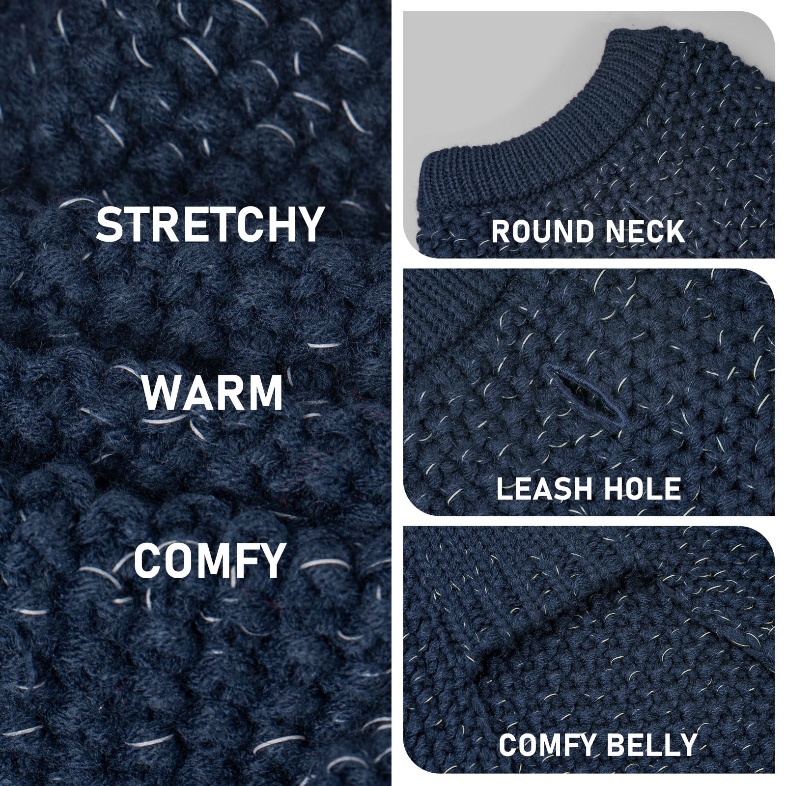 KYEESE reflective yarn closeup emphasizes nighttime visibility for safer walks