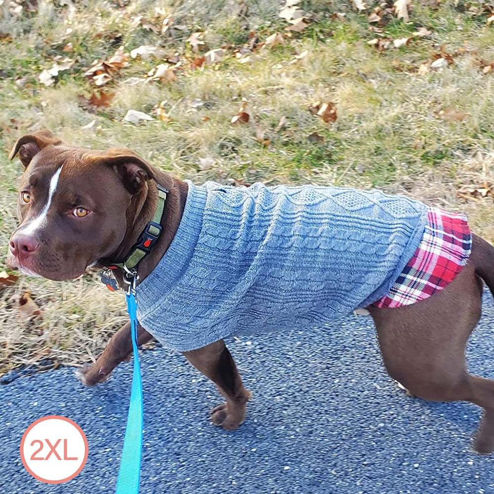 KYEESE dog sweater sleeveless design allows easy movement during play