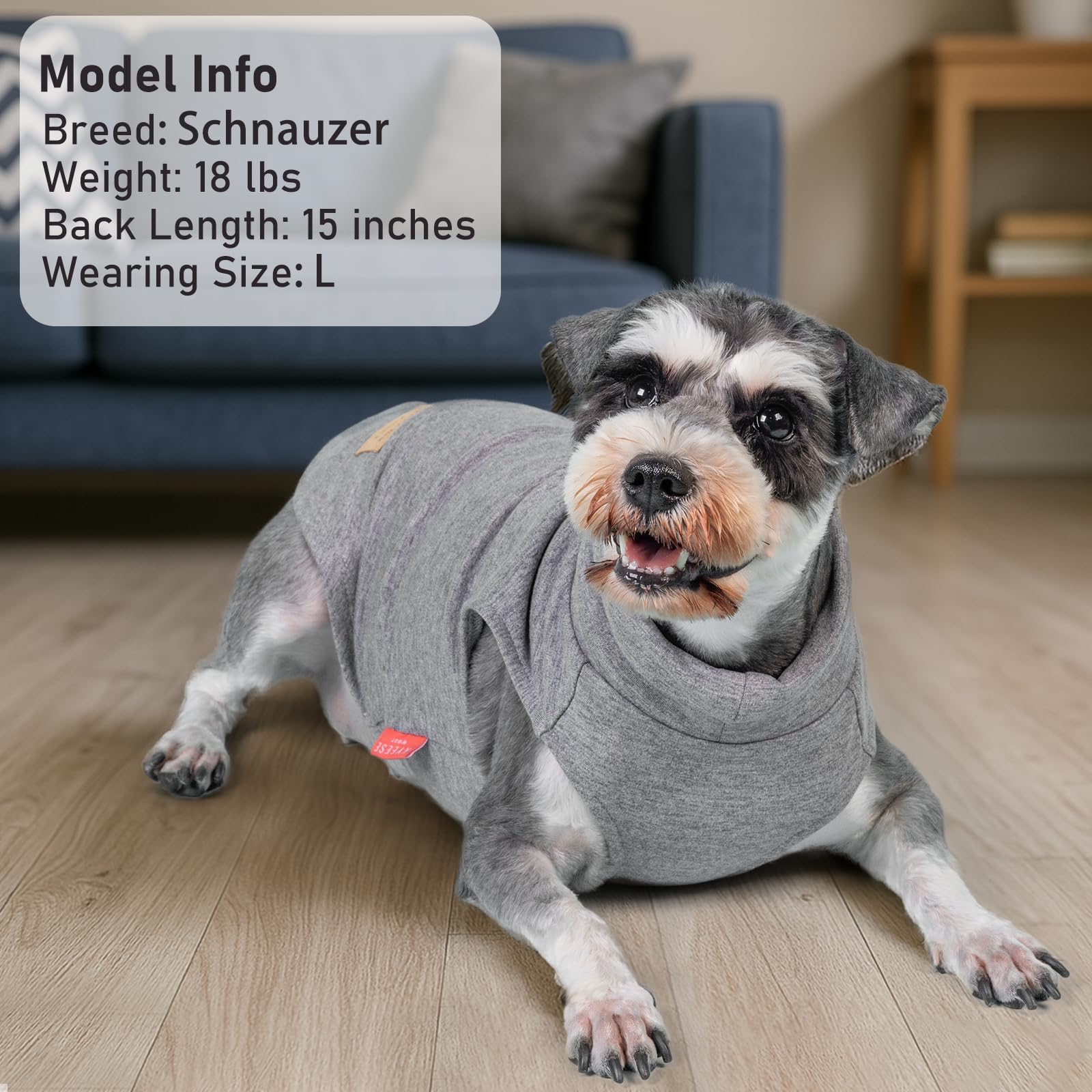 KYEESE dog sweater sleeveless design allows full range of motion.