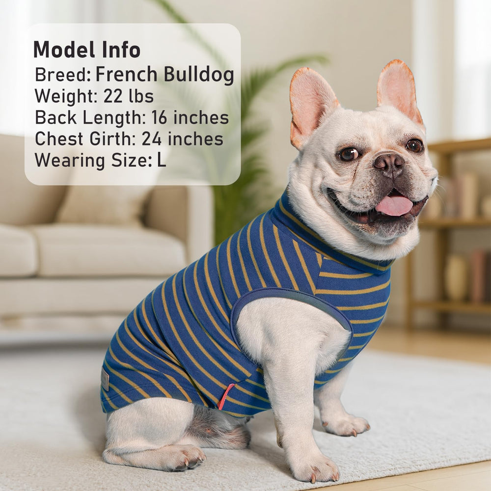 KYEESE dog sweater sleeveless silhouette enables freedom of movement