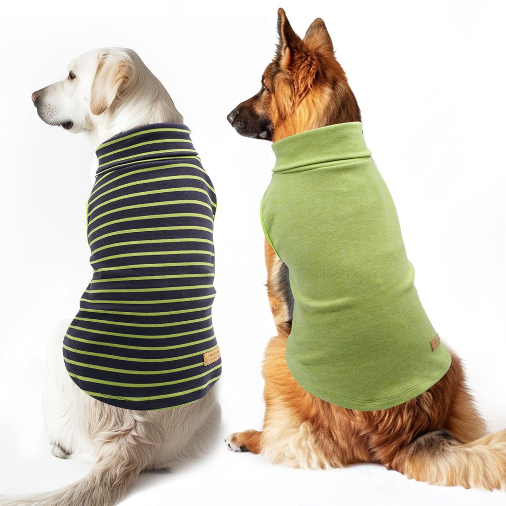 KYEESE dog sweater stretchy large back measurement guide for accurate fit