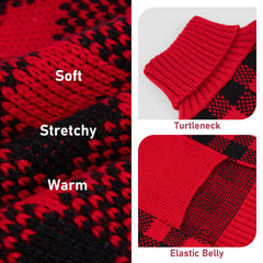 KYEESE turtleneck sweater provides extra warmth and easy layering for chilly days.