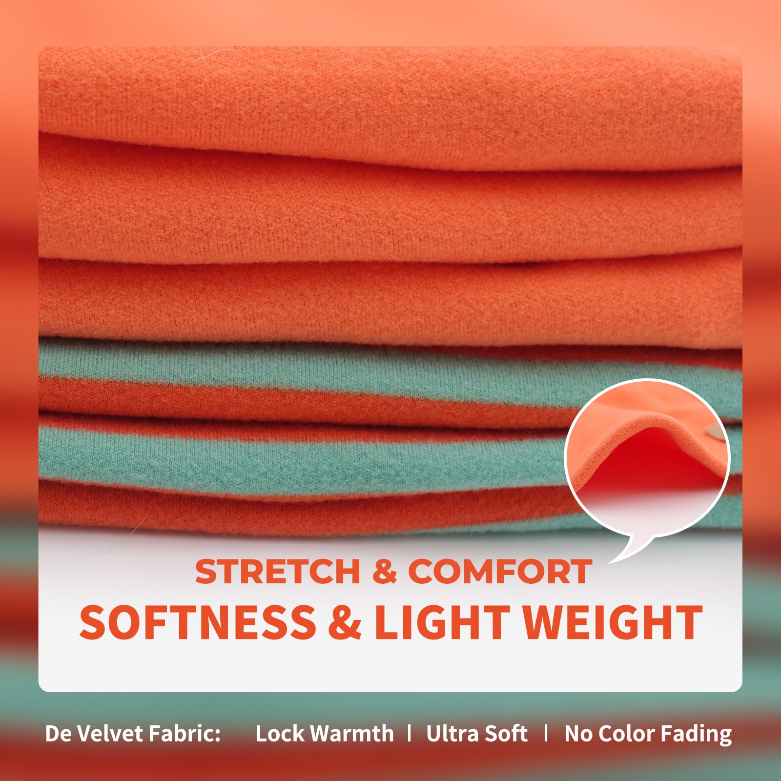 KYEESE velvet fabric closeup reveals soft, breathable material your pet will enjoy.