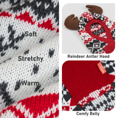 Kyeeese dog sweater warm coverage for chilly walks and photos