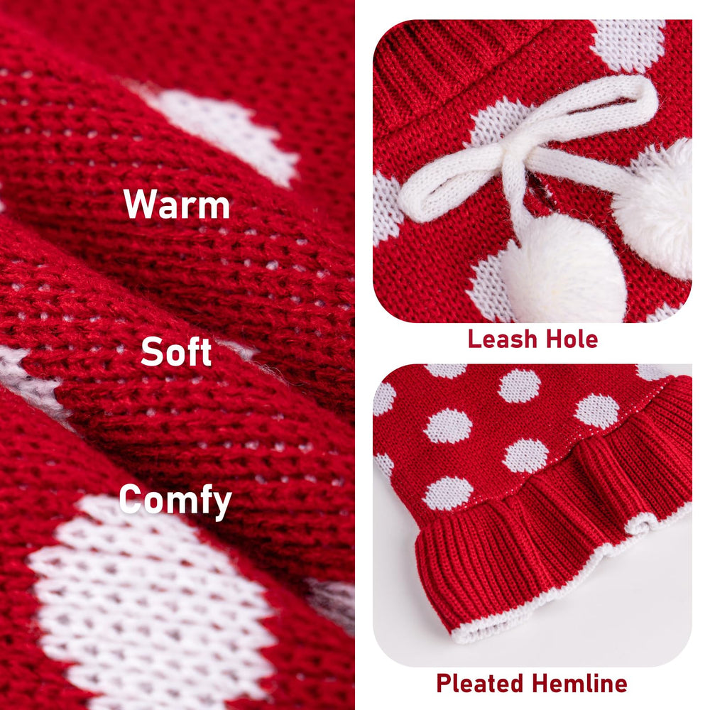 Kyeeese turtleneck warm dog sweater provides cozy warmth for outdoor walks.