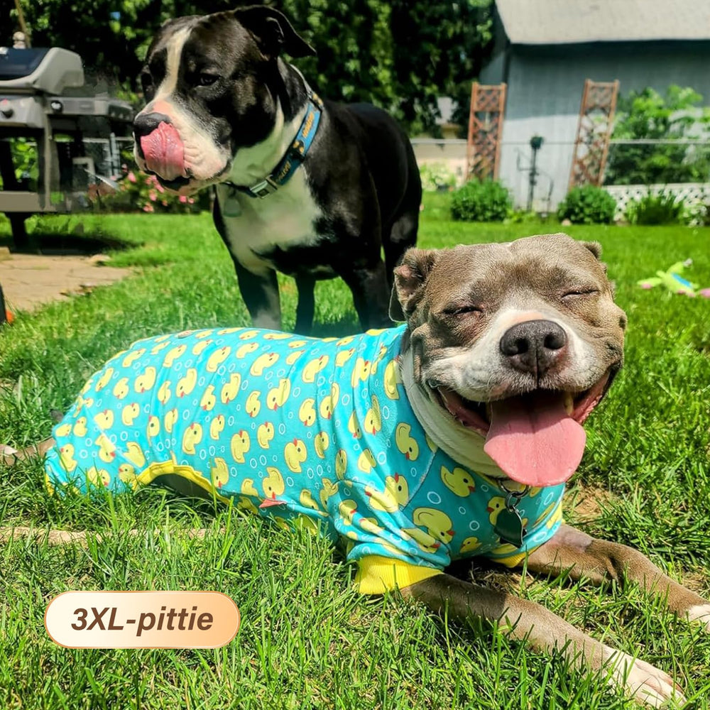 KYEESE machine-washable dog pajamas stay vibrant after multiple washes.