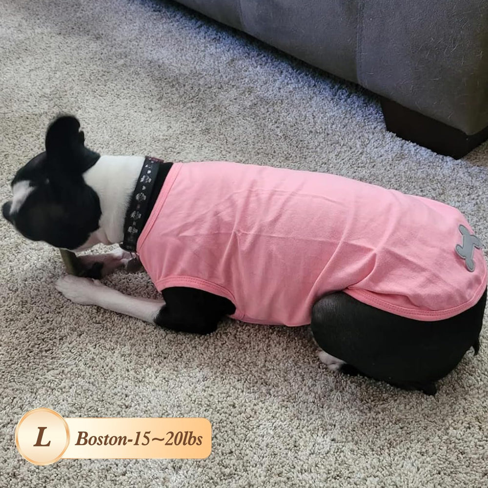 KYEESE dog shirt small cotton material close-up, soft fabric for skin-friendly wear.